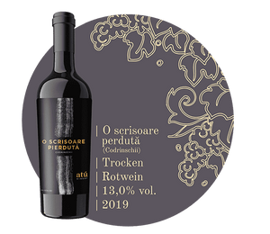 MOLDAWINE | ATU Winery, O Scrisoare pierdută (Codrinschii) ; Jetzt moldawische Weine kaufen - Entdecken Sie den Geschmack und das Lebensgefühl Moldawiens. Genießen Sie authentisch produzierte moldawische Weine aus autochthonen Rebsorten. Einfach bequem online bestellen und wir bringen die besten moldawischen Weine zu Ihnen nach Hause. Wein aus Moldawien kaufen; moldawischer Wein; guter rotwein; rotwein einkaufen; roséwein; orange wine; wein geschenk; wein laden