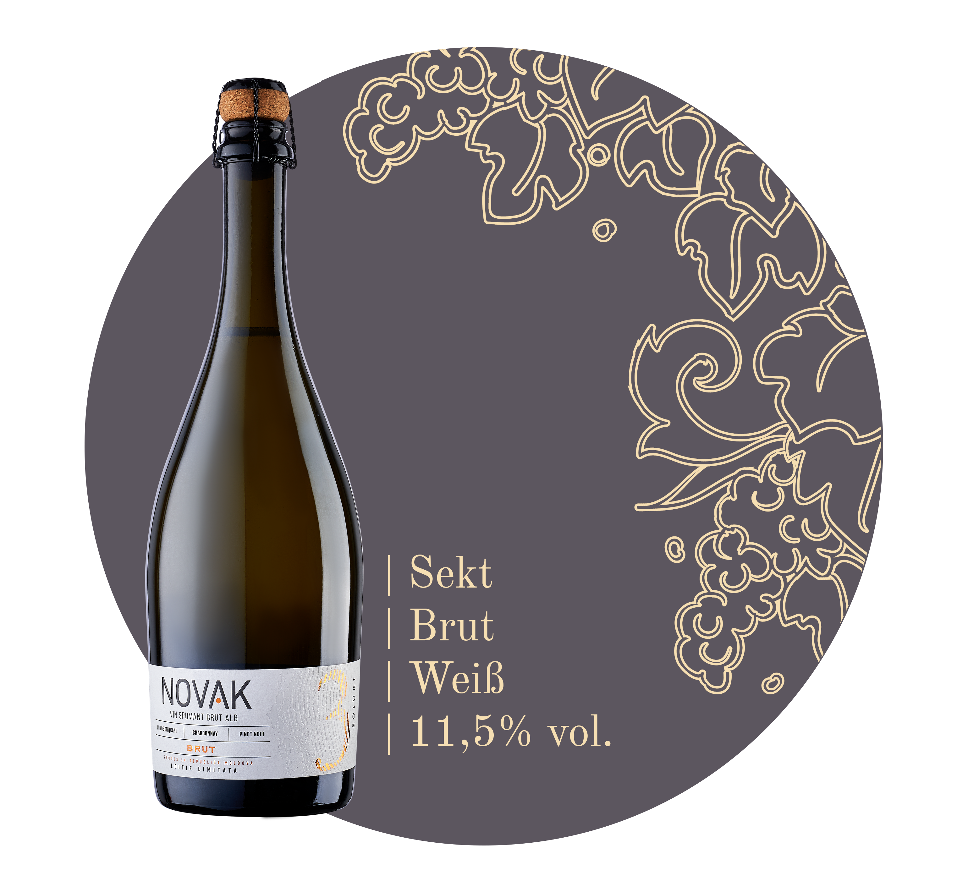 Sekt Brut “3 Soiuri”