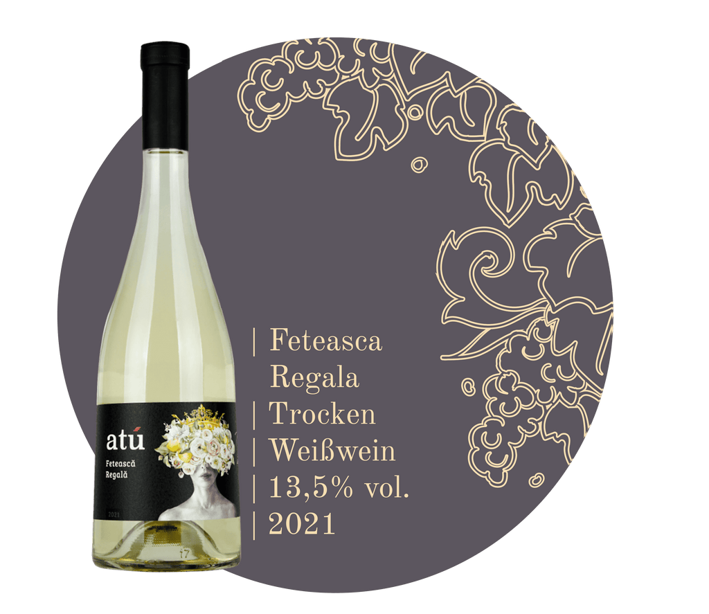 Feteasca regala 2021 - Weißwein von Atu Winery MOLDAWINE Wein aus Moldawien kaufen