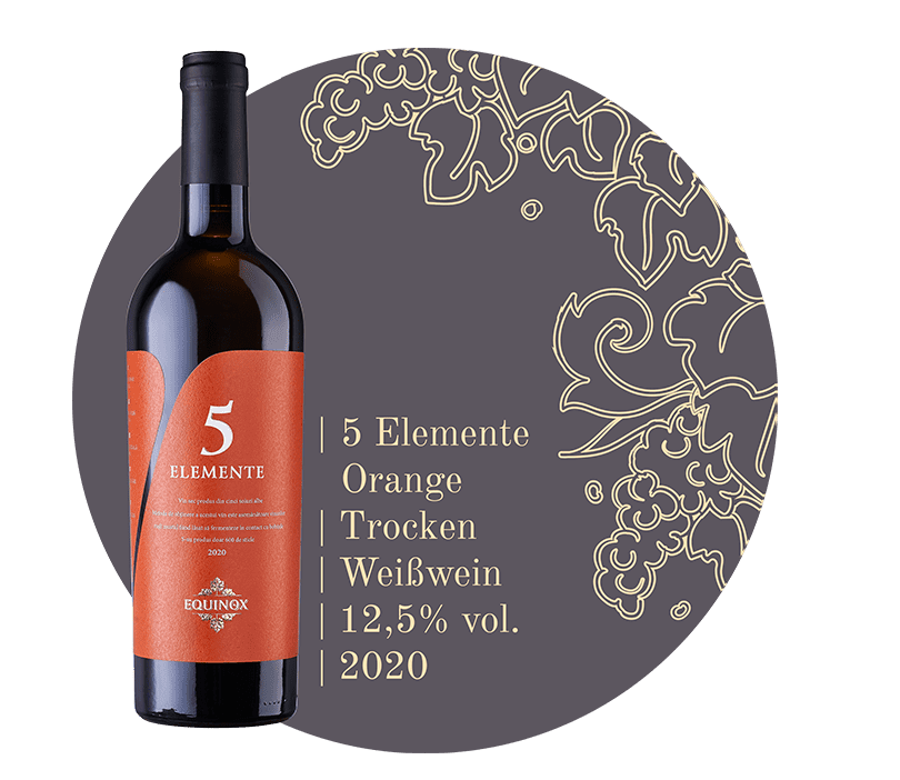 von Elemente Wine Orange 5 Orange MOLDAWINE | Equinox -